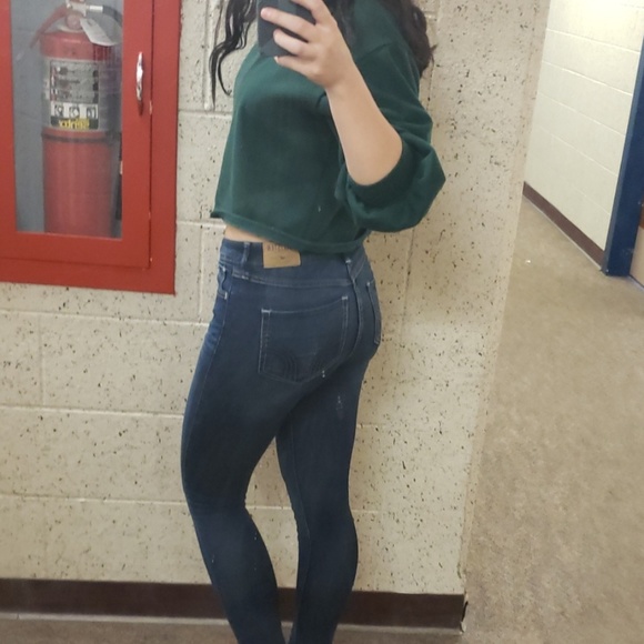 High waisted Hollister skinny jeans - Picture 5 of 5